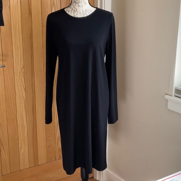 Norma Kamali Women's Kamali Kulture Crew Neck Dress, L - Picture 10 of 15